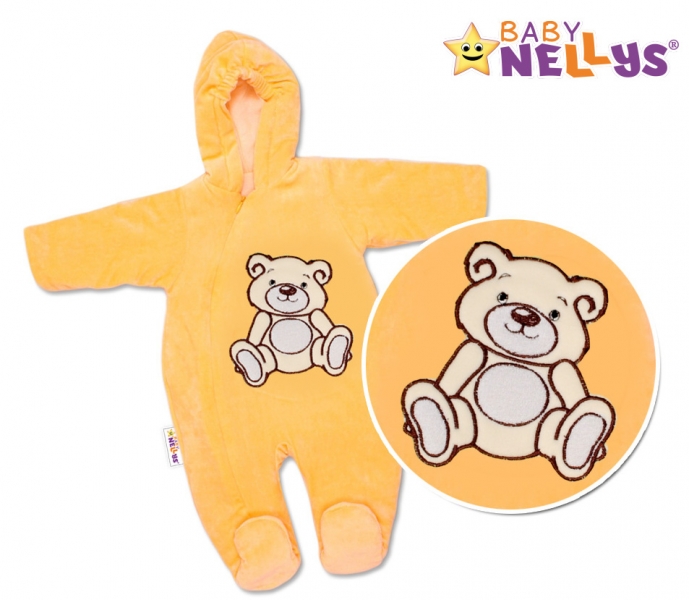 Kombinézka/overálek Teddy Bear - lososová Kombinézka/overálek Teddy Bear - lososová